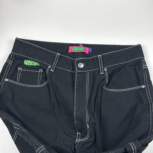 Empyre Women's Tori Black Carpenter Skate Pants size 10 - Picture 7 of 15